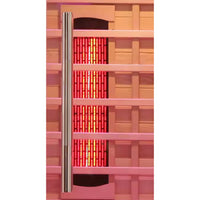 Infrared Sauna Cabin Built for Home Wellness, Multi-Zone Heating, FSC-Certified Hemlock, Digital Control